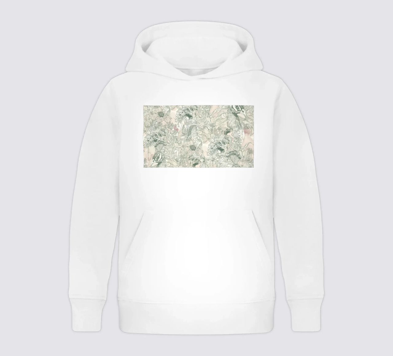 pavoni1 sudadera con capucha para niño de Giulio Iurissevich