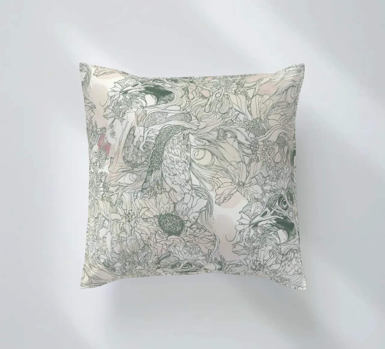 pavoni1 cuscino da Giulio Iurissevich