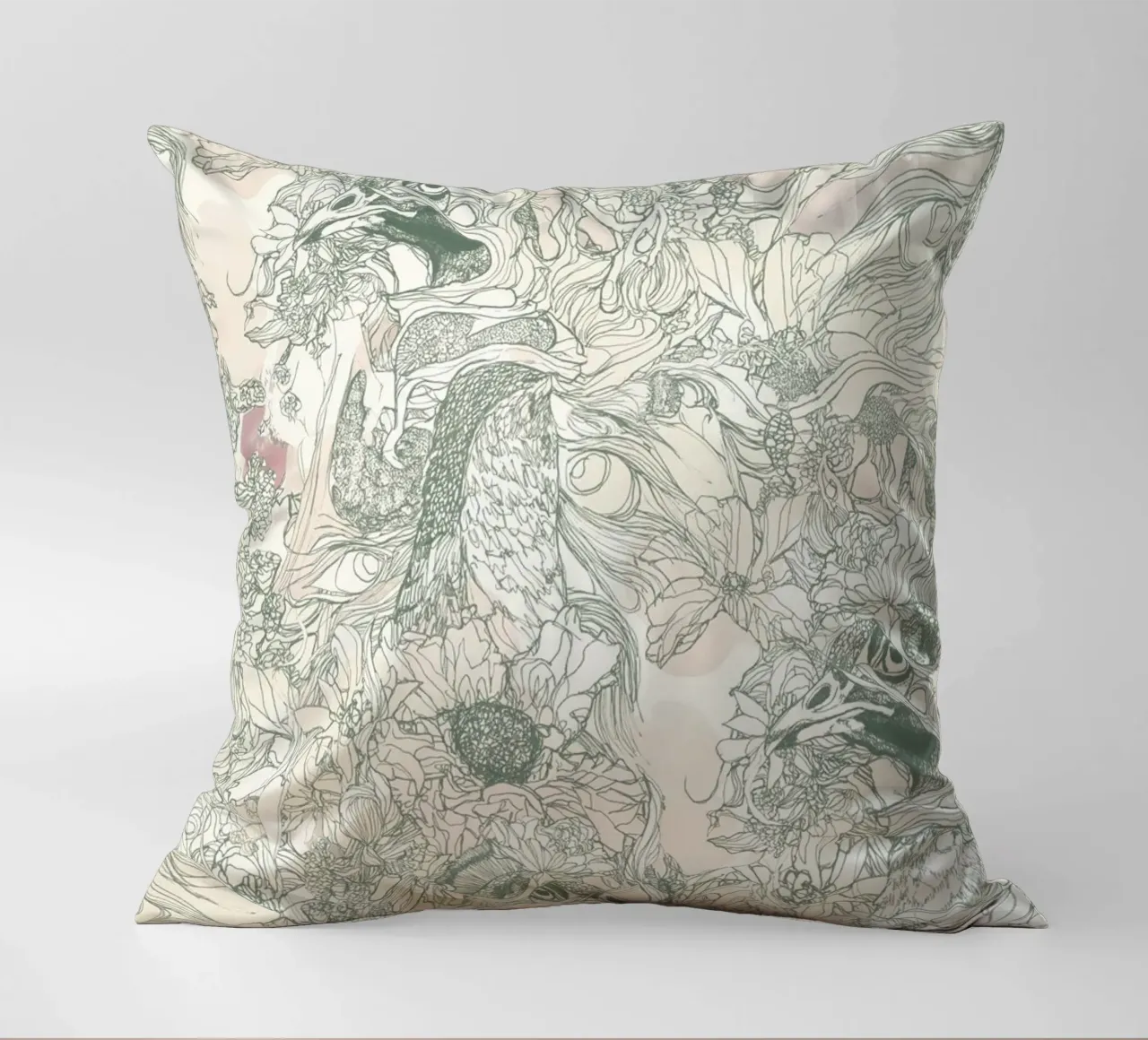 pavoni1 cuscino da Giulio Iurissevich