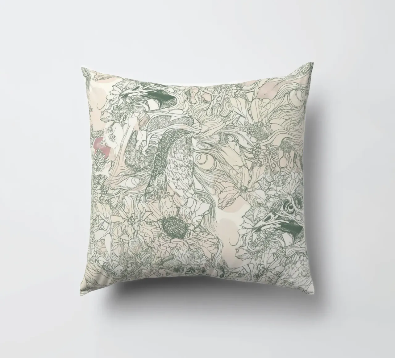 pavoni1 cuscino da Giulio Iurissevich