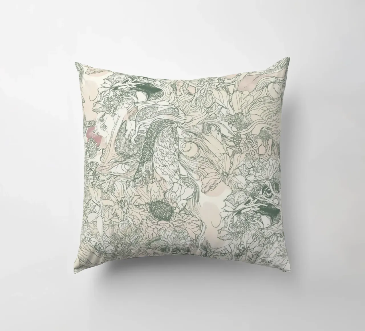 pavoni1 cuscino da Giulio Iurissevich