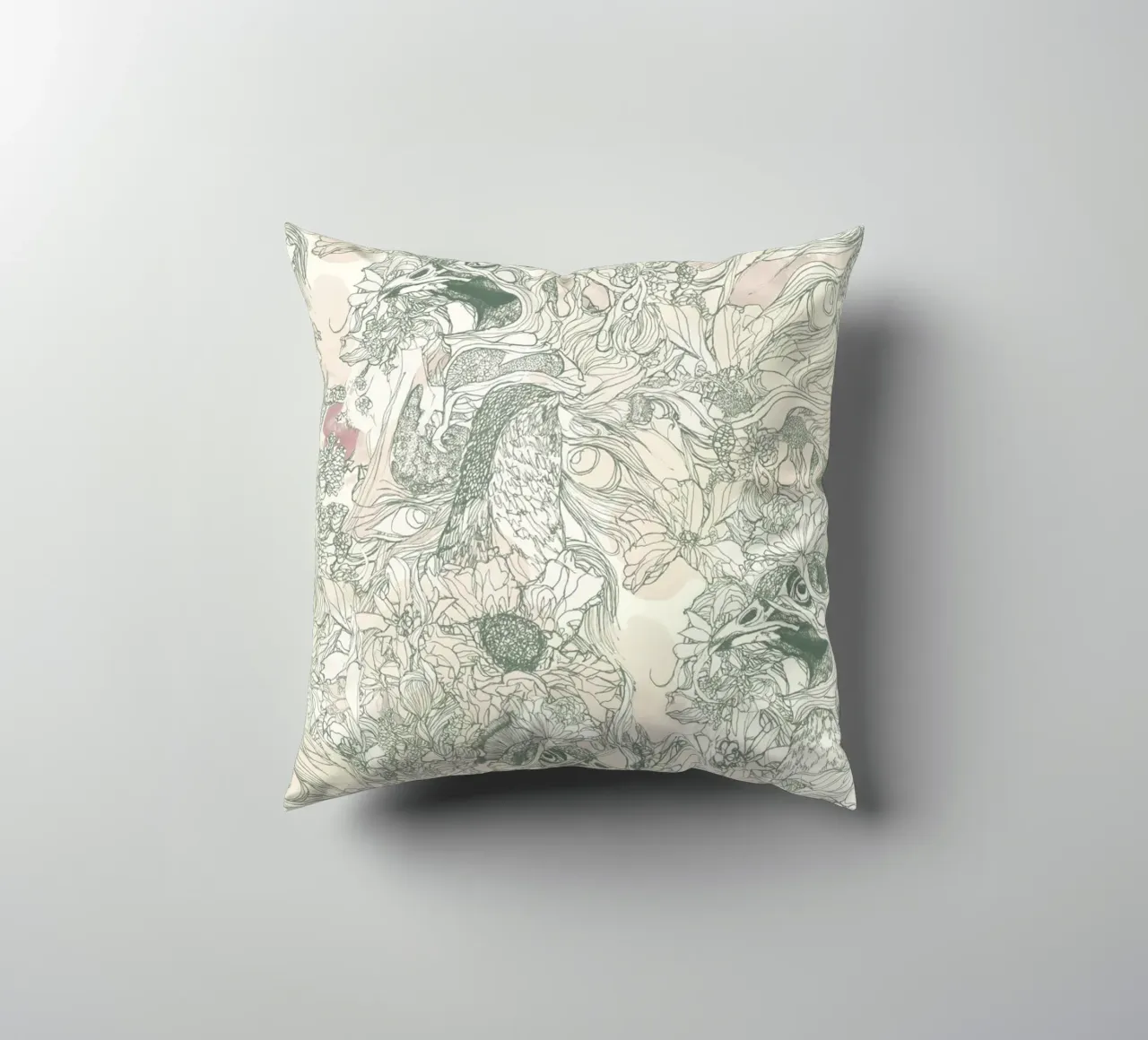 pavoni1 cuscino da Giulio Iurissevich