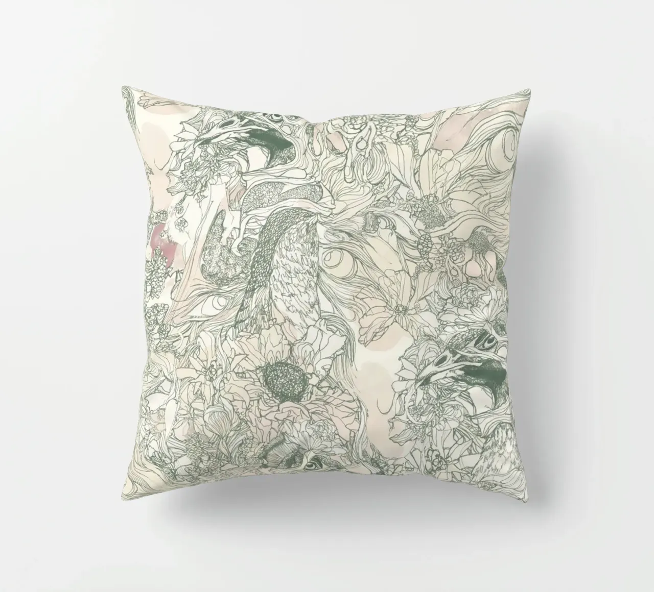 pavoni1 cuscino da Giulio Iurissevich