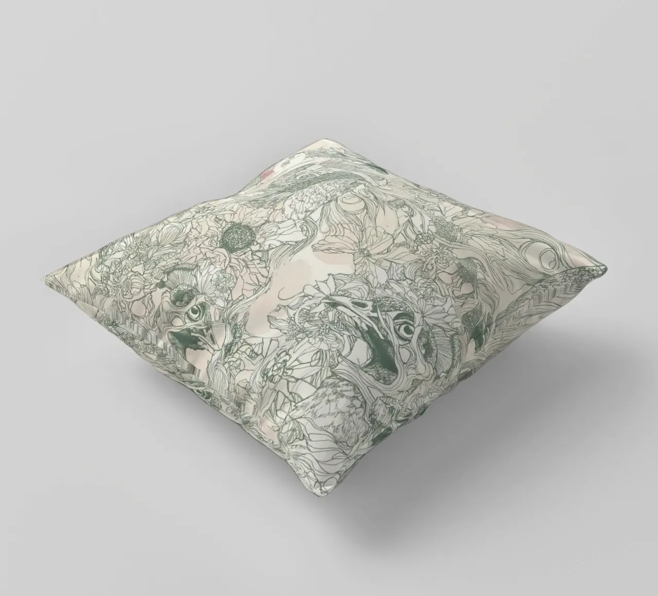 pavoni1 cuscino da Giulio Iurissevich