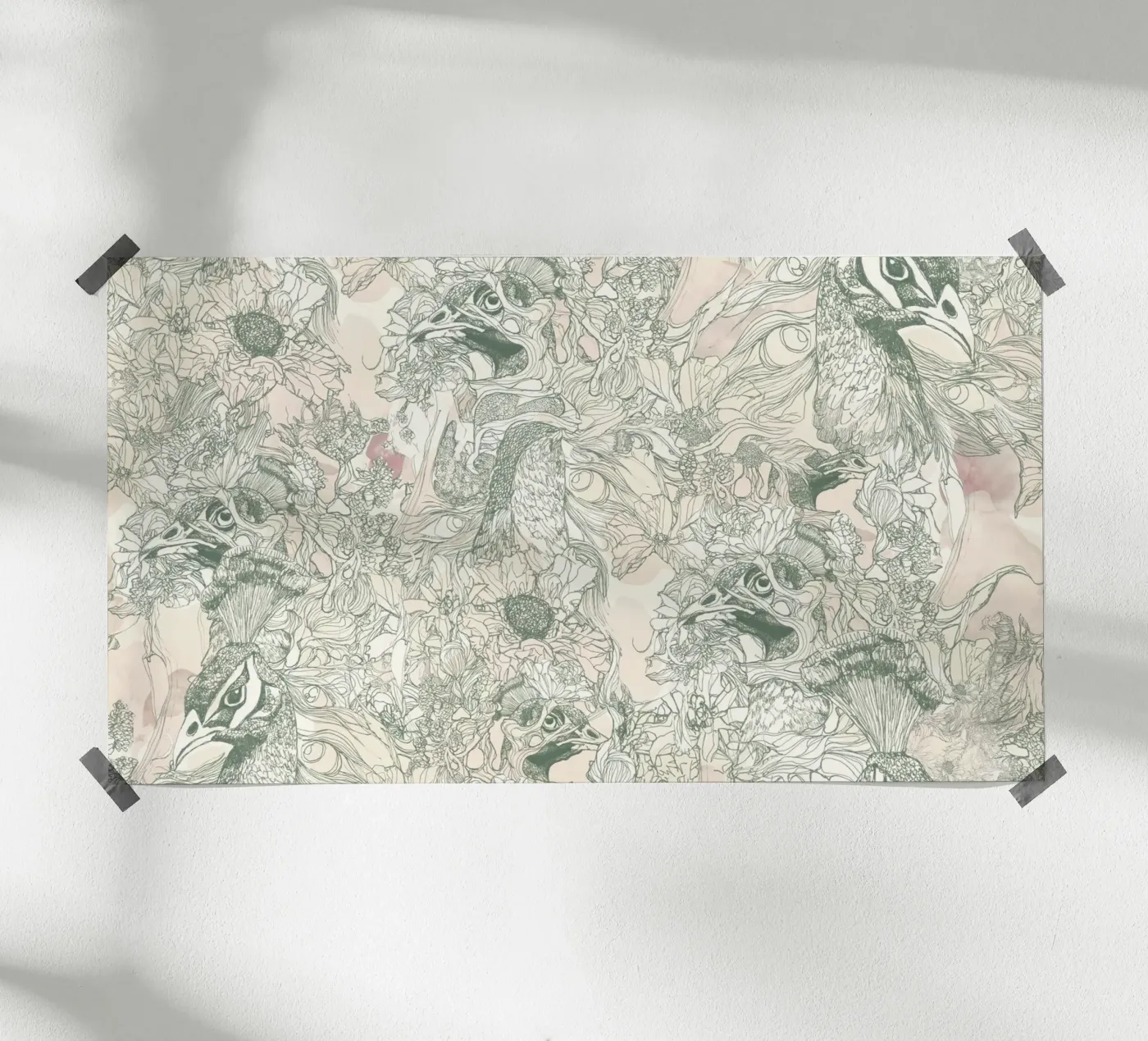 pavoni1 poster da Giulio Iurissevich