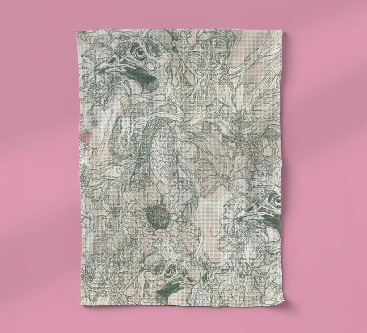 pavoni1 canovaccio da cucina da Giulio Iurissevich