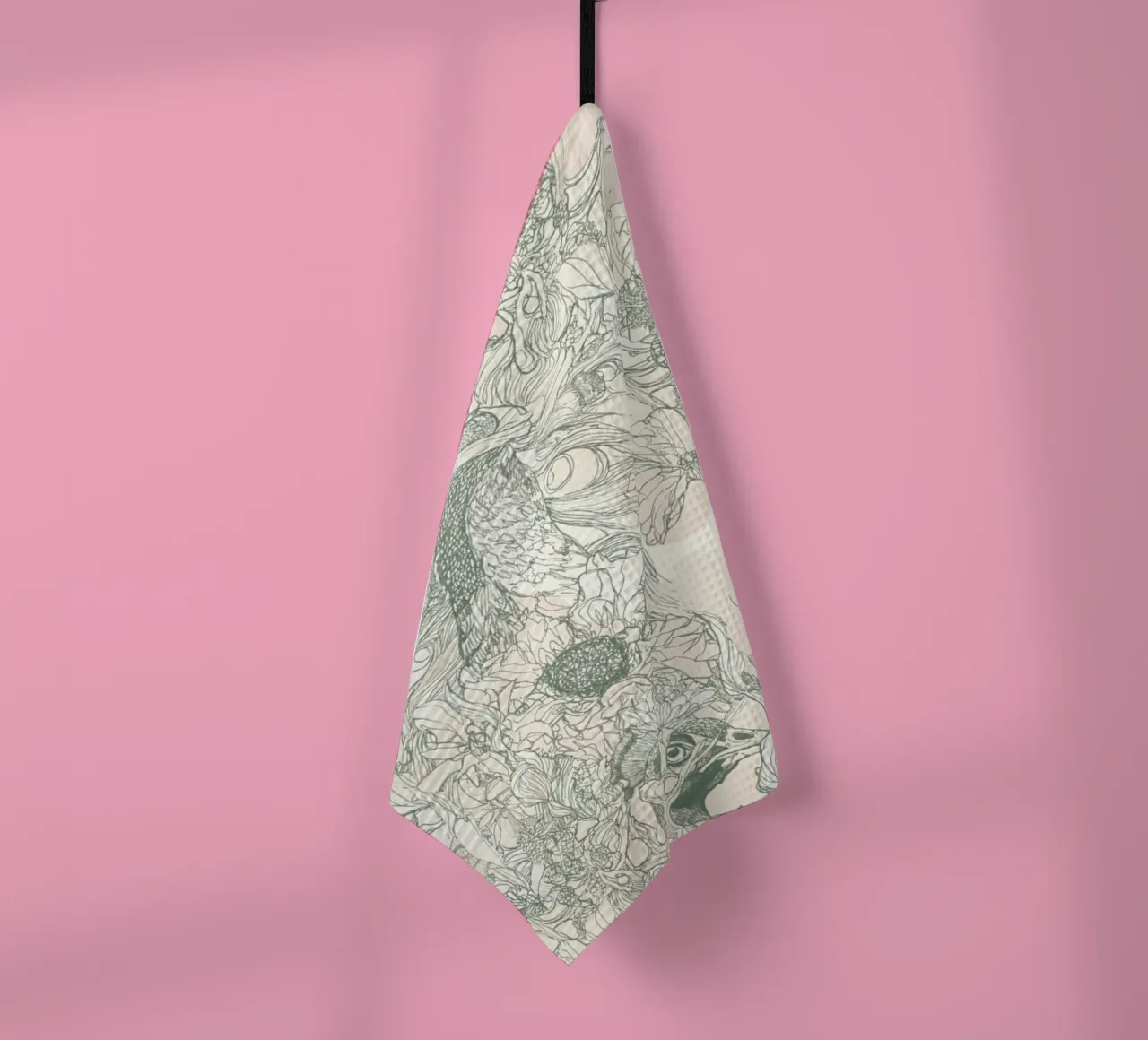 pavoni1 canovaccio da cucina da Giulio Iurissevich