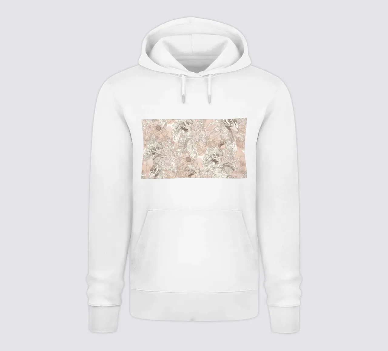 pavoni2 felpa con cappuccio da Giulio Iurissevich