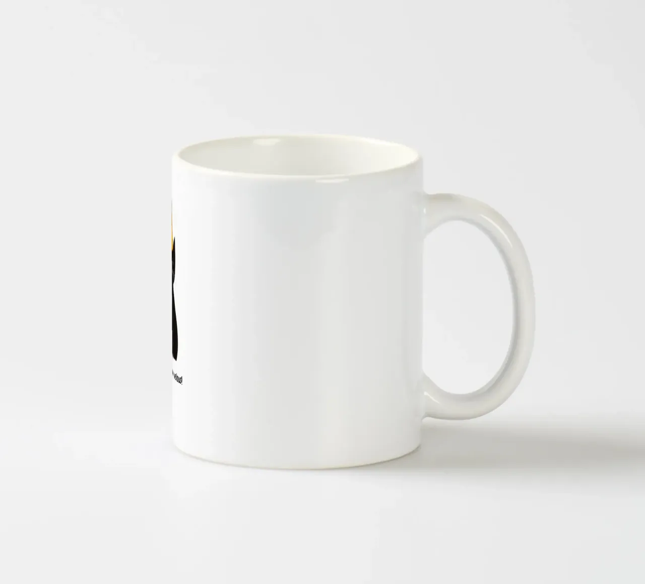 Gatto con messaggio positivo tazza in ceramica da Street Boutique