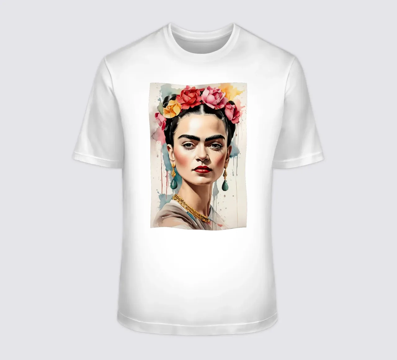 Ritratto di Frida Kahlo t-shirt da 🎁 ARTVI-SHOP