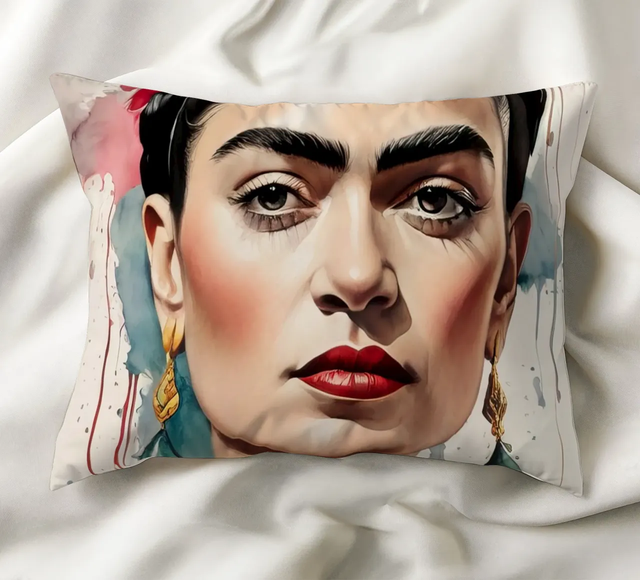 Ritratto di Frida Kahlo cuscino da 🎁 ARTVI-SHOP