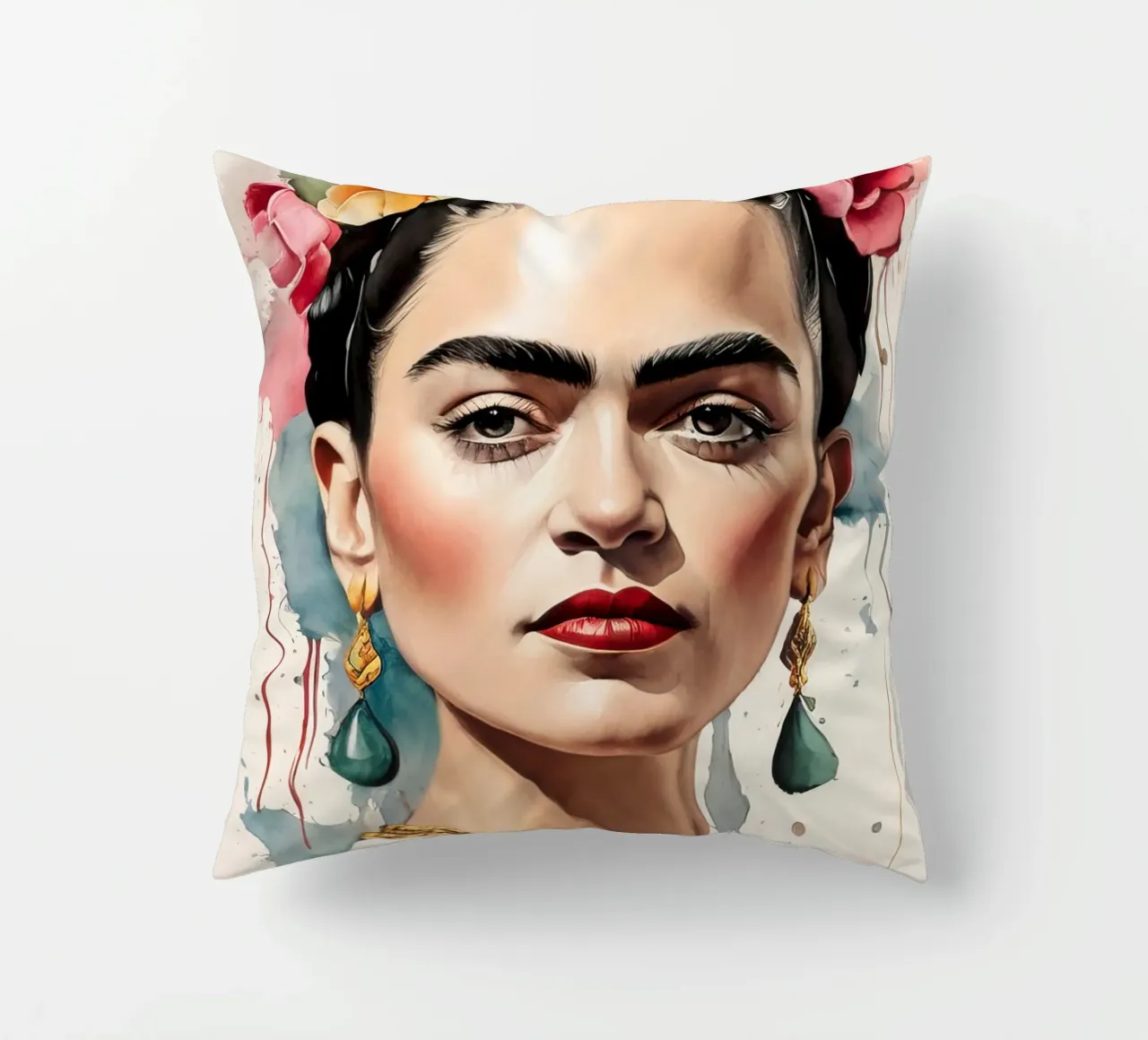 Ritratto di Frida Kahlo cuscino da 🎁 ARTVI-SHOP