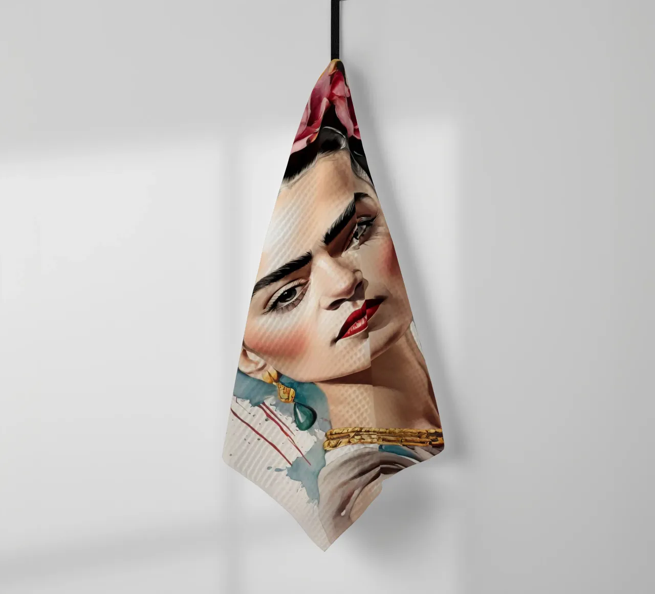 Ritratto di Frida Kahlo canovaccio da cucina da 🎁 ARTVI-SHOP
