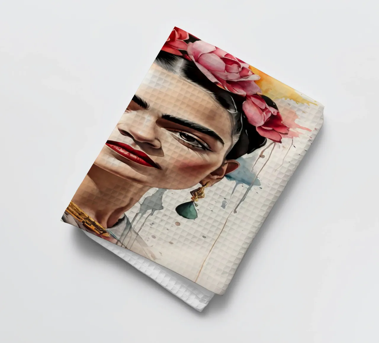 Ritratto di Frida Kahlo canovaccio da cucina da 🎁 ARTVI-SHOP