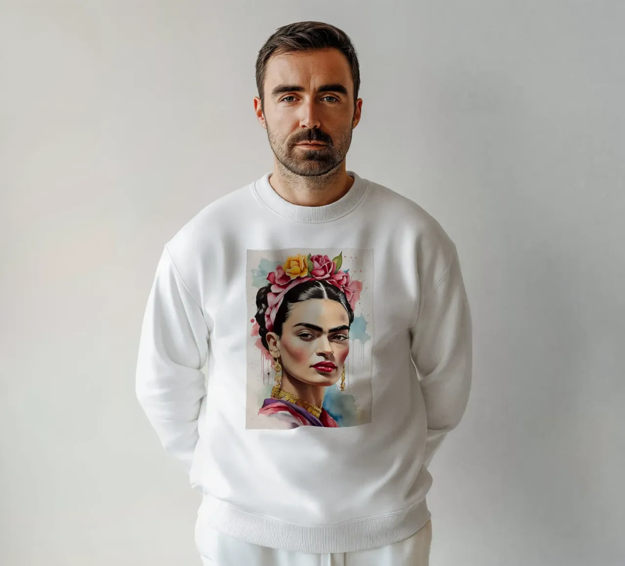 Ritratto di Frida Kahlo felpa da 🎁 ARTVI-SHOP