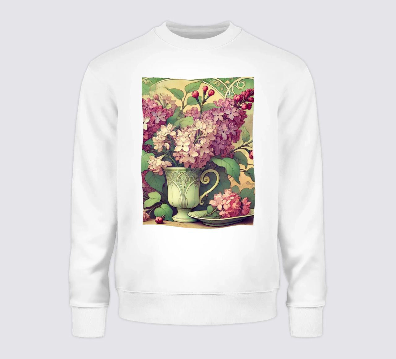 Lilla felpa da Art-Nouveau-Dsg