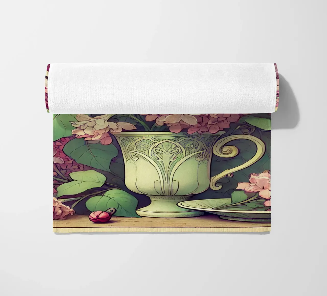 Lilla telo mare da Art-Nouveau-Dsg