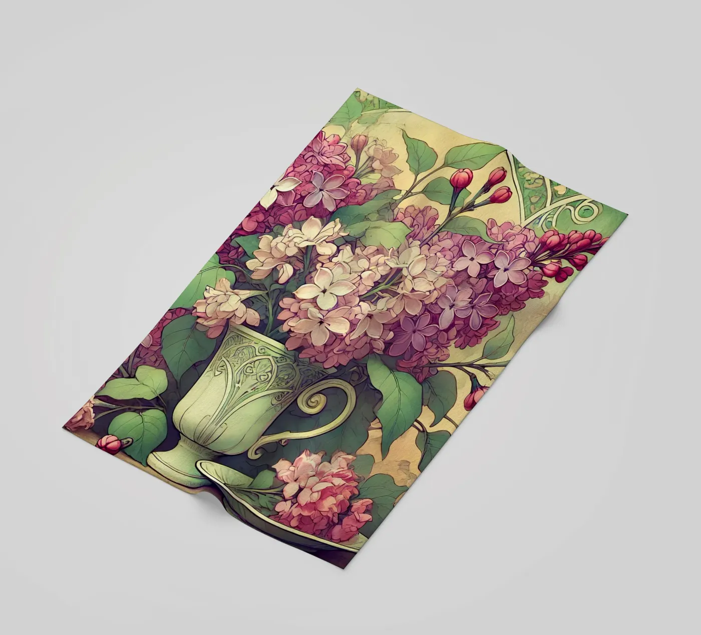 Lilla telo mare da Art-Nouveau-Dsg