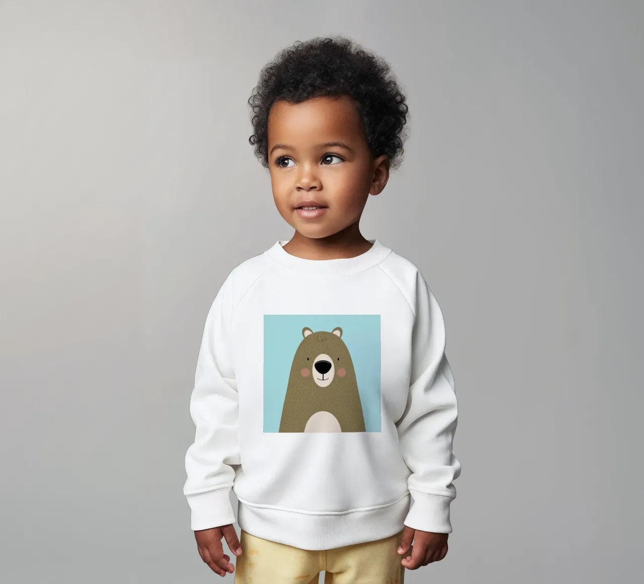 Bears Are Friendly sudadera de bebé de Karin Bijlsma