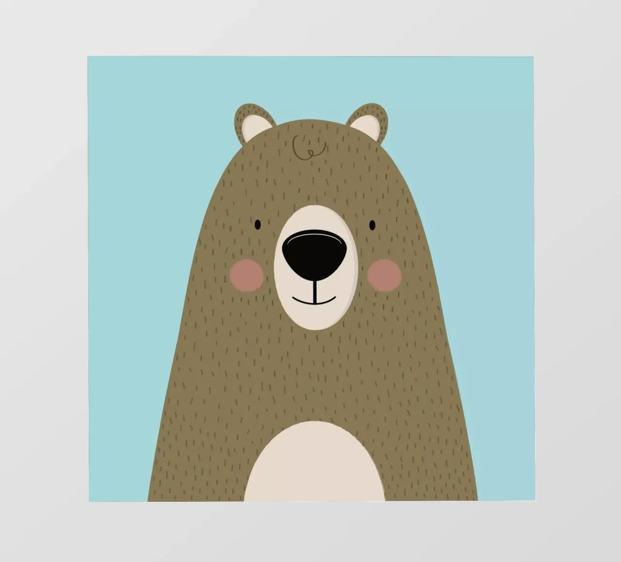 Bears Are Friendly telo in pvc da Karin Bijlsma