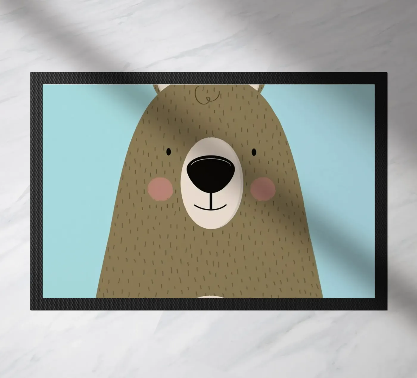 Bears Are Friendly doormat by Karin Bijlsma