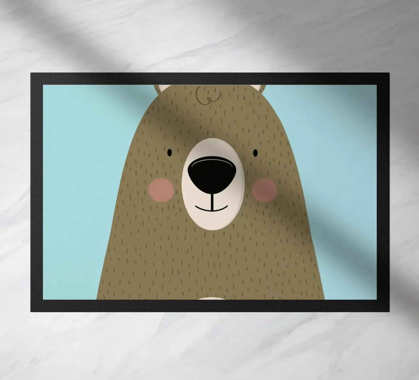 Bears Are Friendly deurmat van Karin Bijlsma