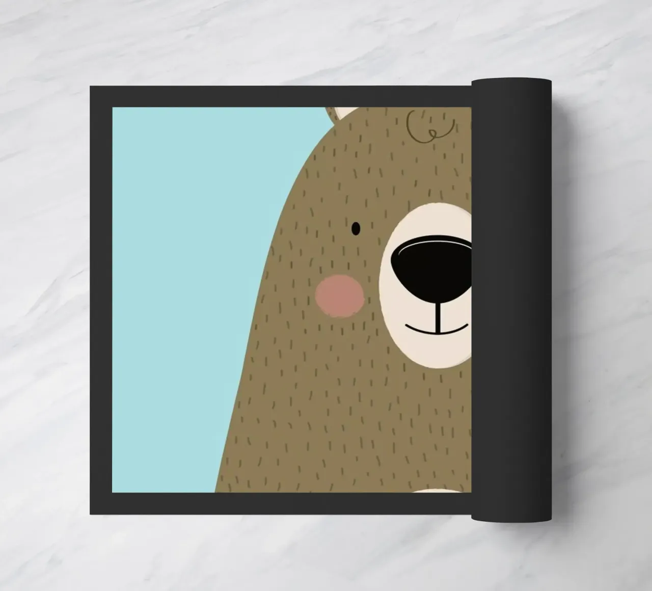 Bears Are Friendly felpudo de Karin Bijlsma
