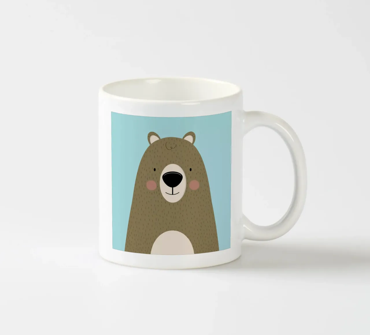 Bears Are Friendly tazza in ceramica da Karin Bijlsma