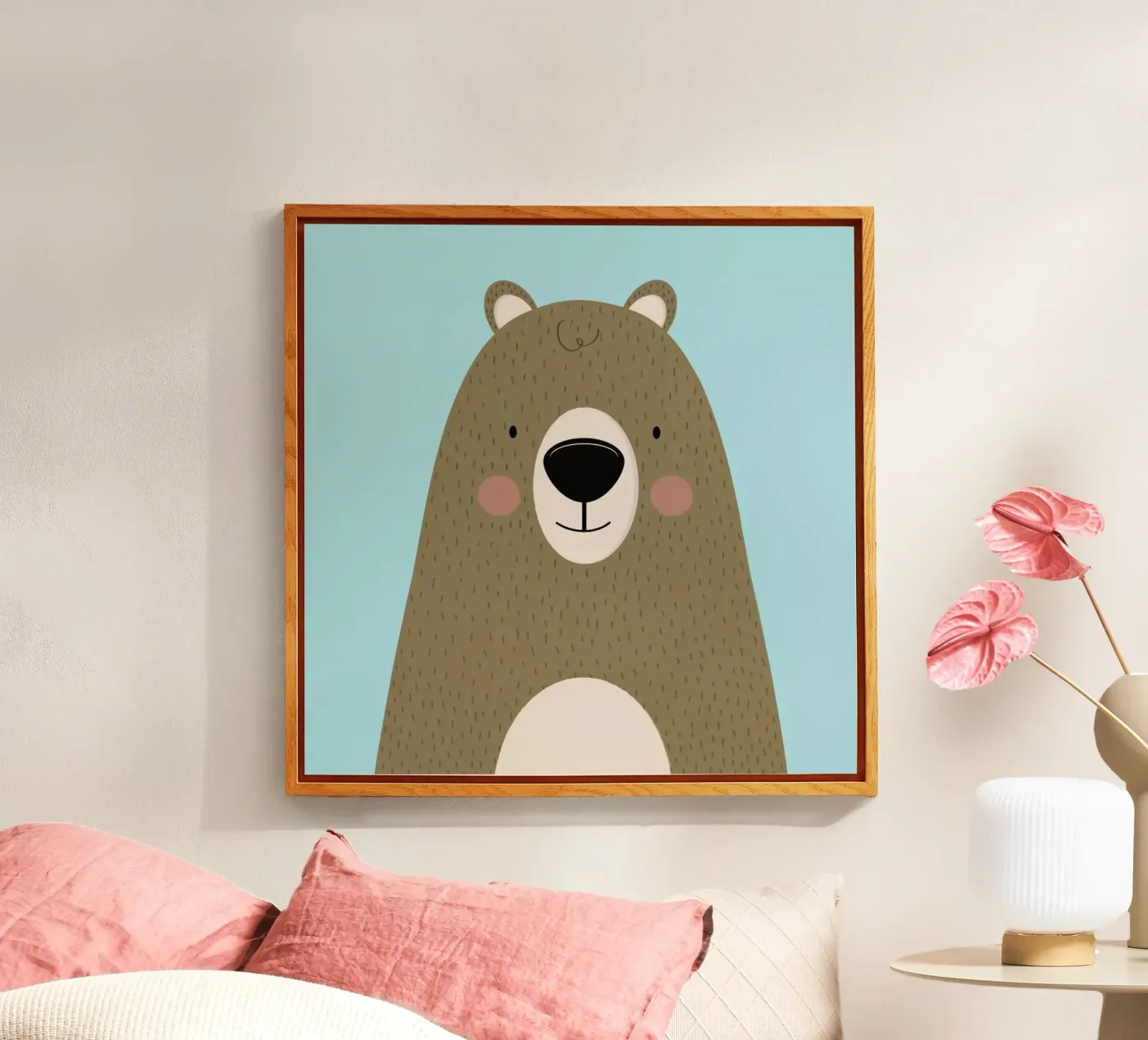 Bears Are Friendly plexiglas de Karin Bijlsma