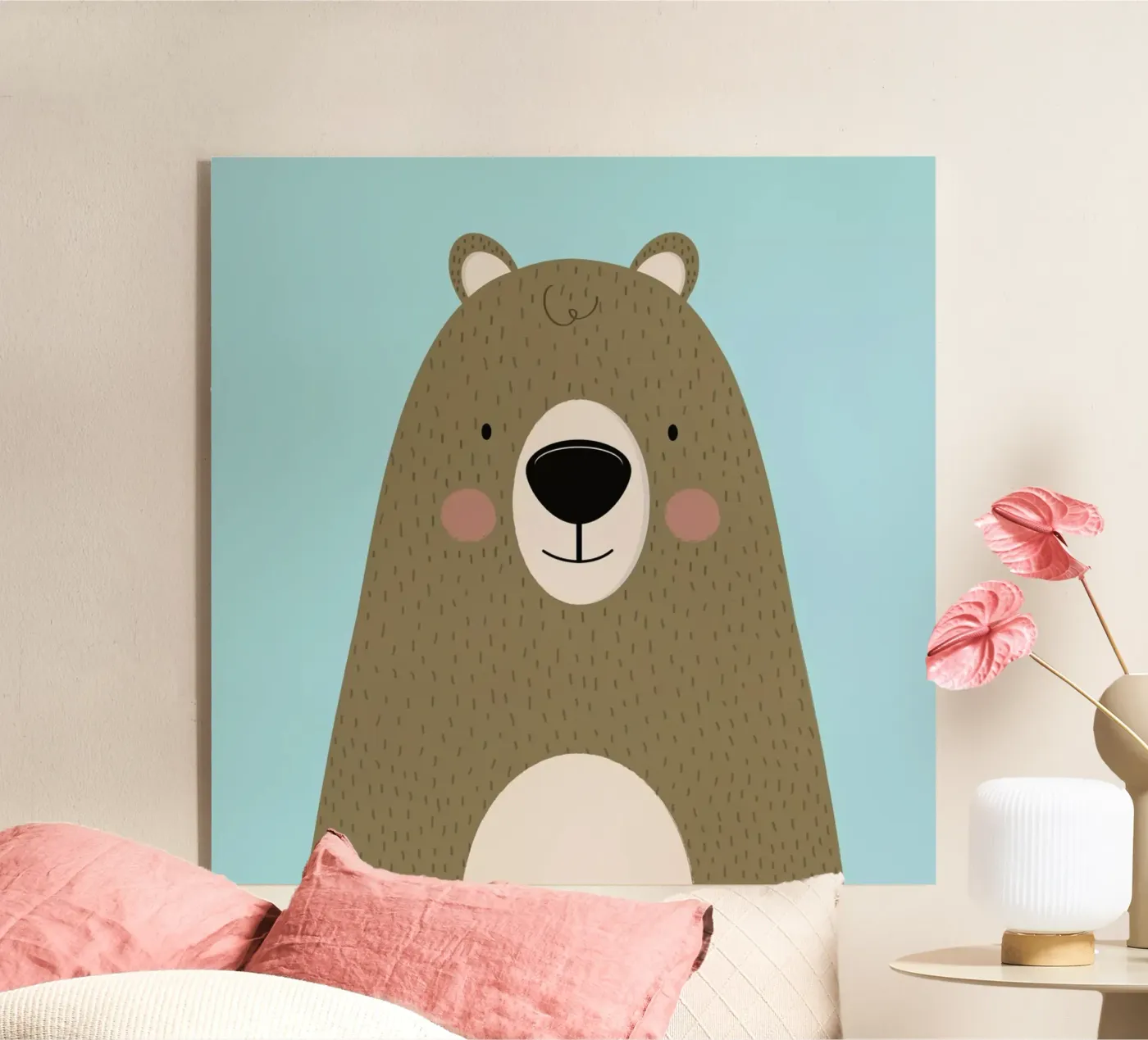 Bears Are Friendly plexiglas de Karin Bijlsma