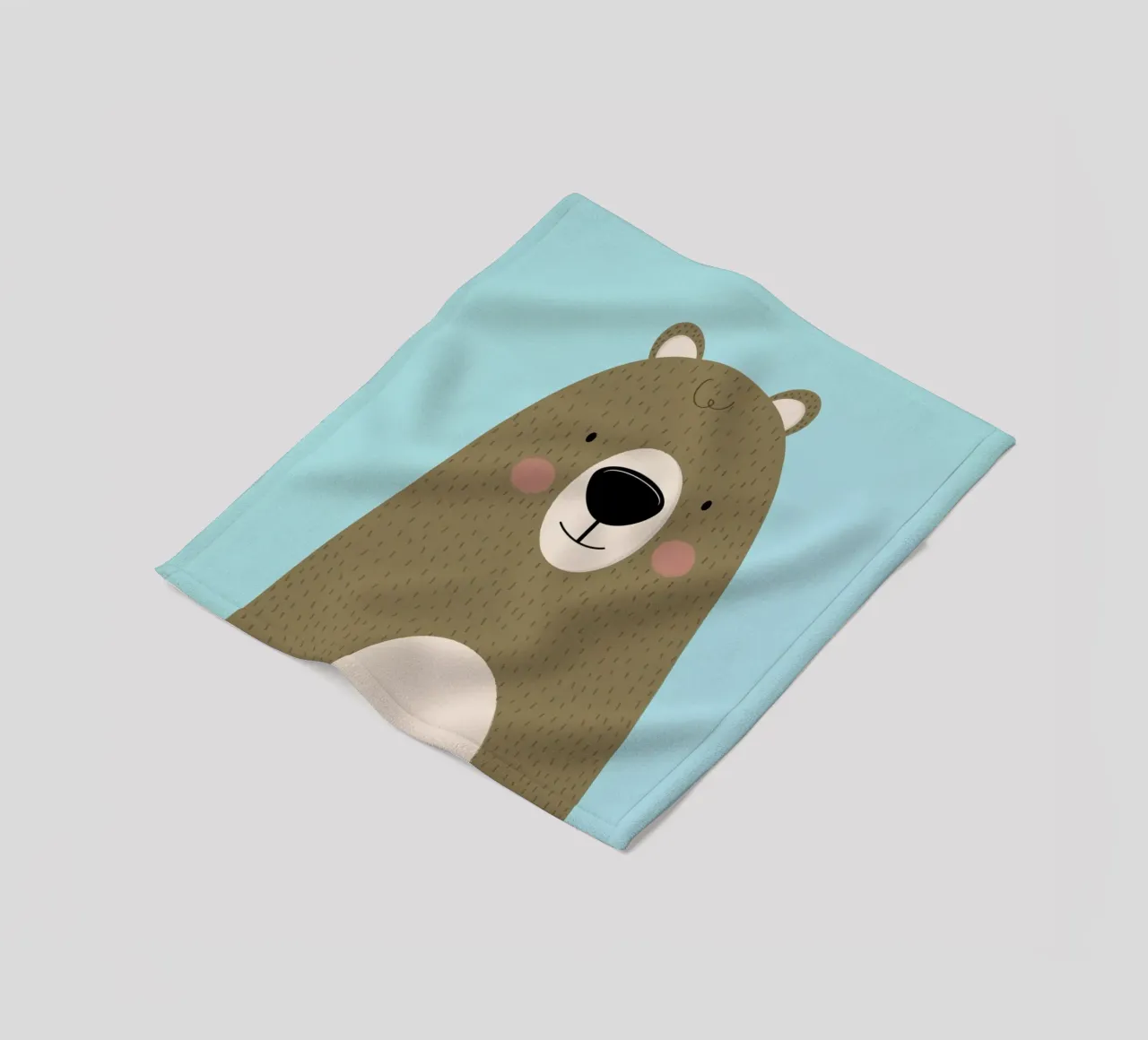 Bears Are Friendly coperta in pile da Karin Bijlsma