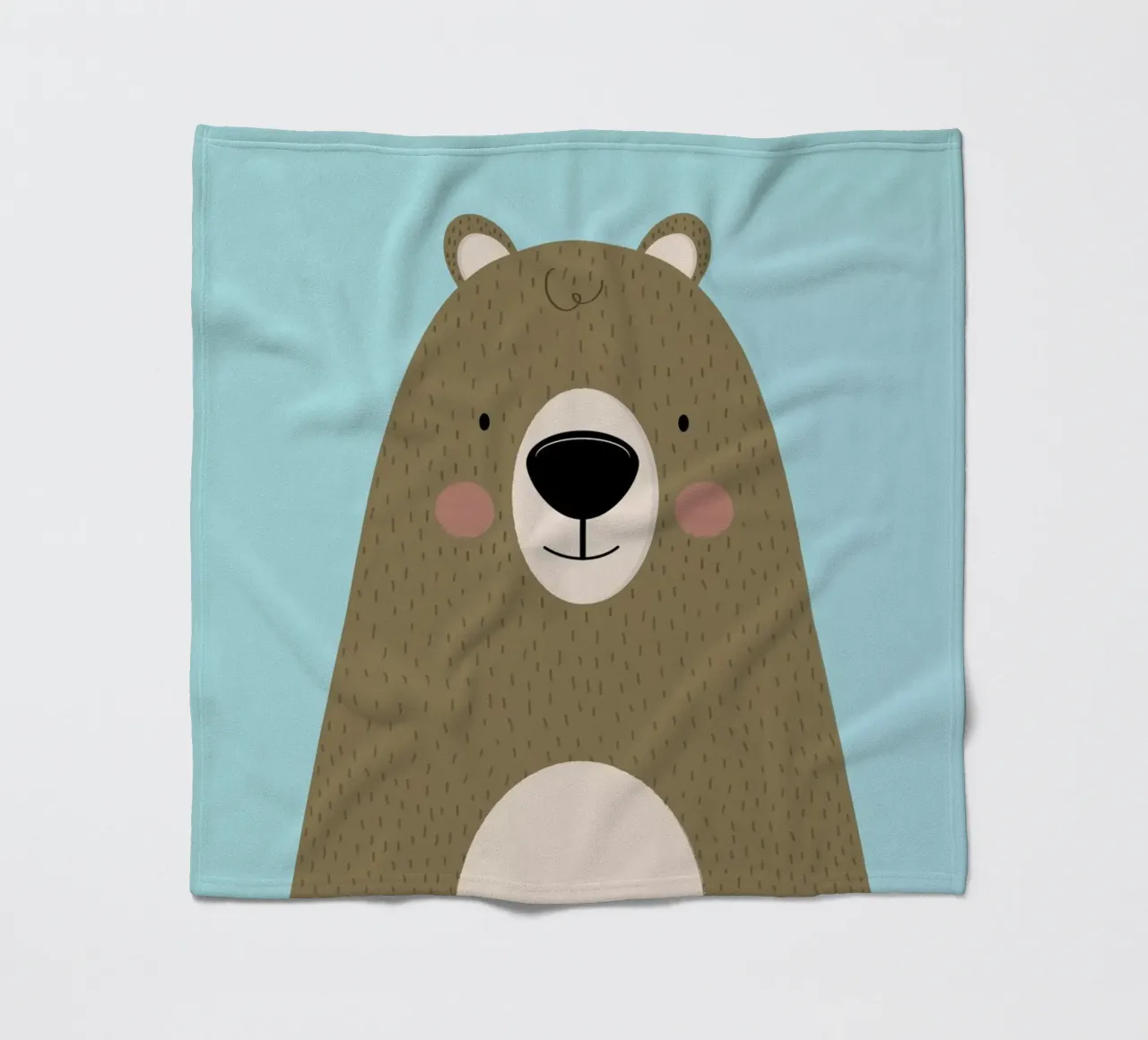 Bears Are Friendly coperta in pile da Karin Bijlsma