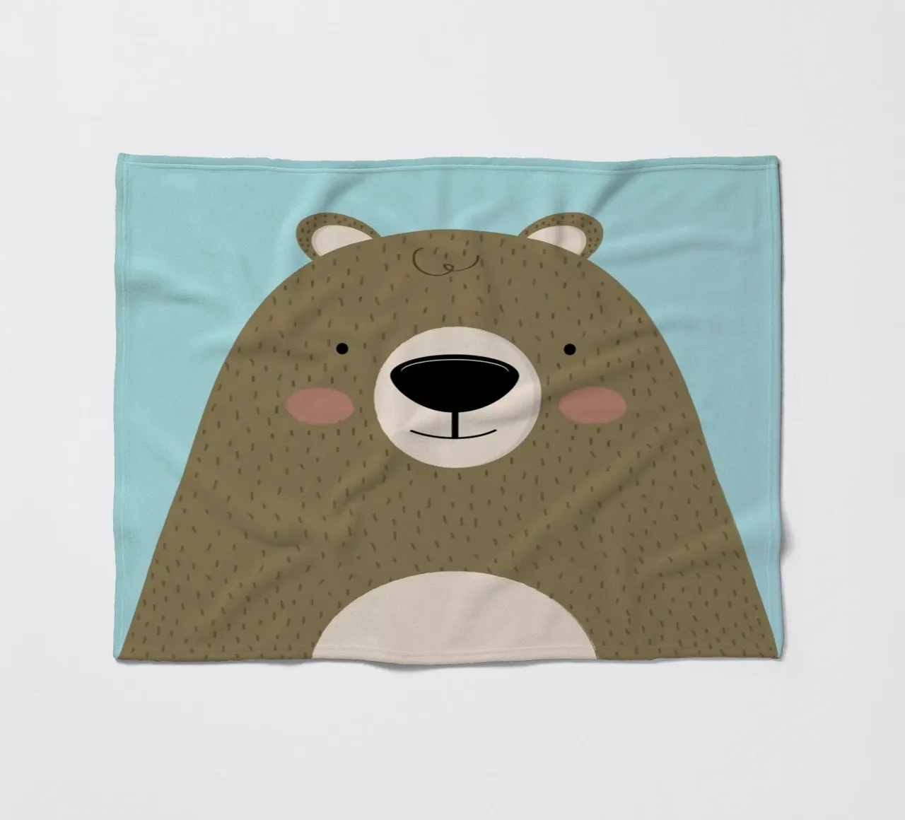 Bears Are Friendly coperta in pile da Karin Bijlsma