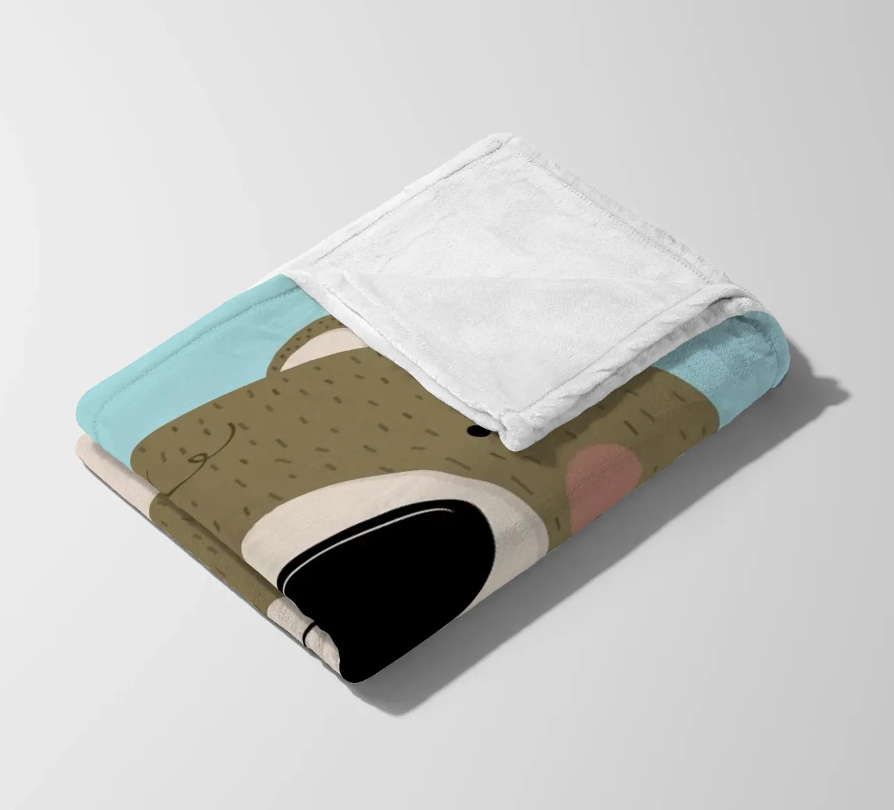 Bears Are Friendly coperta in pile da Karin Bijlsma