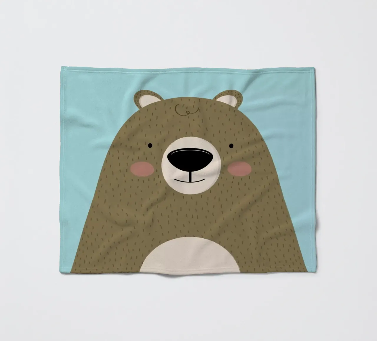 Bears Are Friendly coperta in pile da Karin Bijlsma