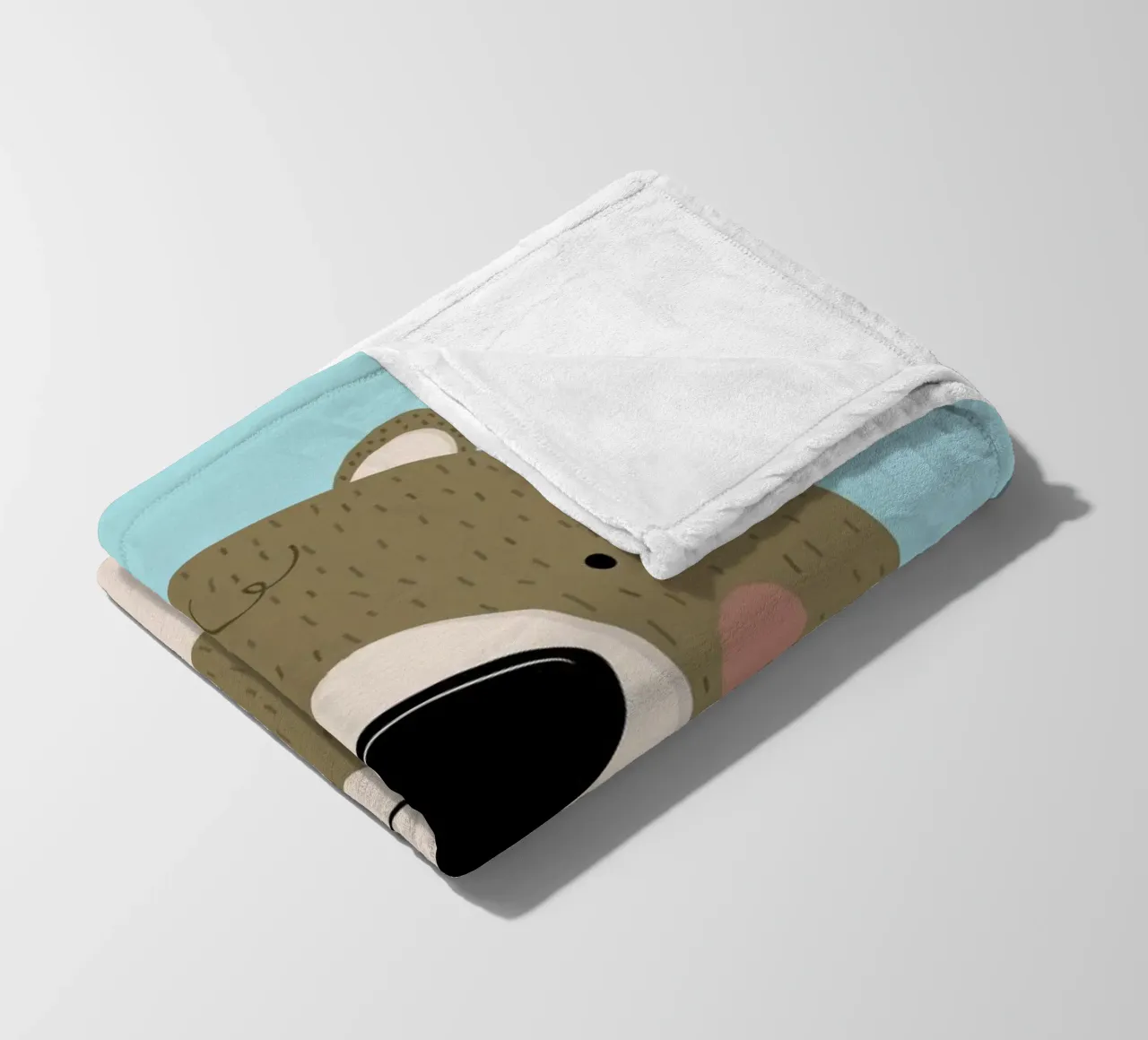 Bears Are Friendly coperta in pile da Karin Bijlsma