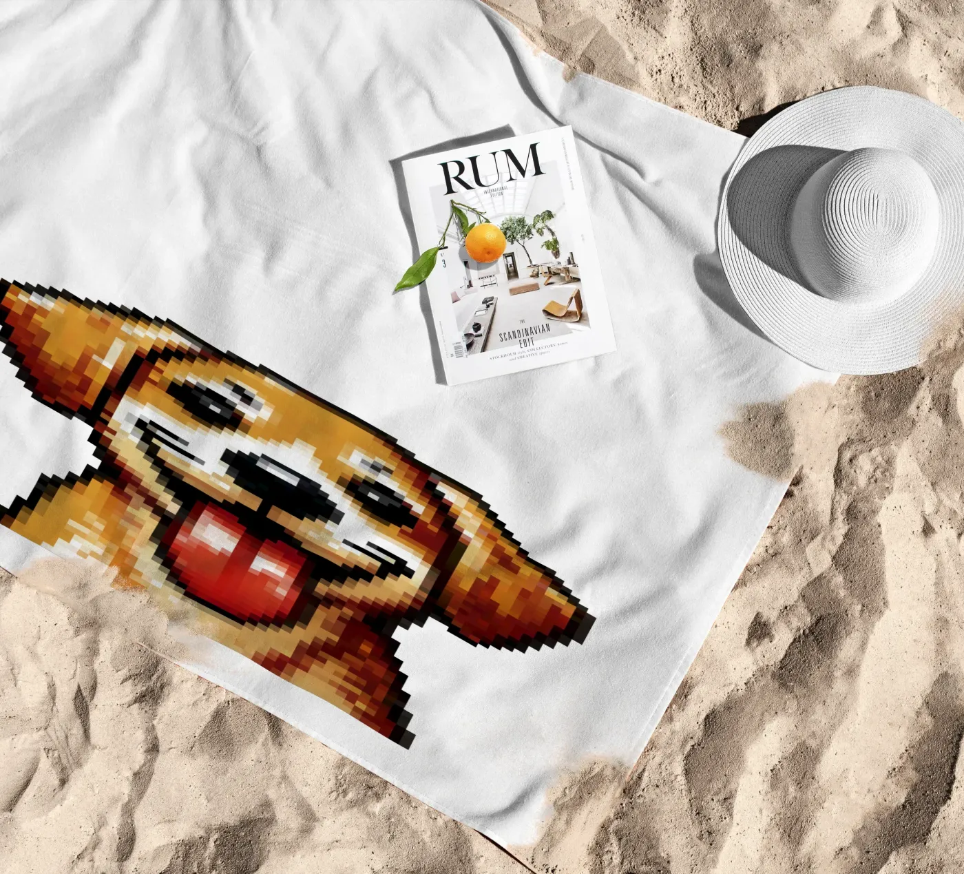 Cane - Pixelart telo mare da pixelart