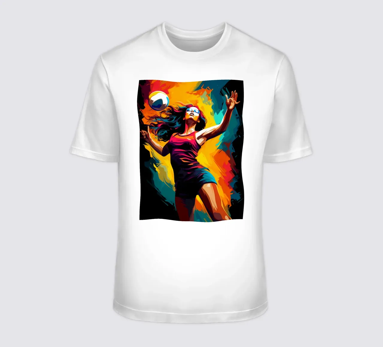 Volleyball Colorful 2 t-shirt da Mateo
