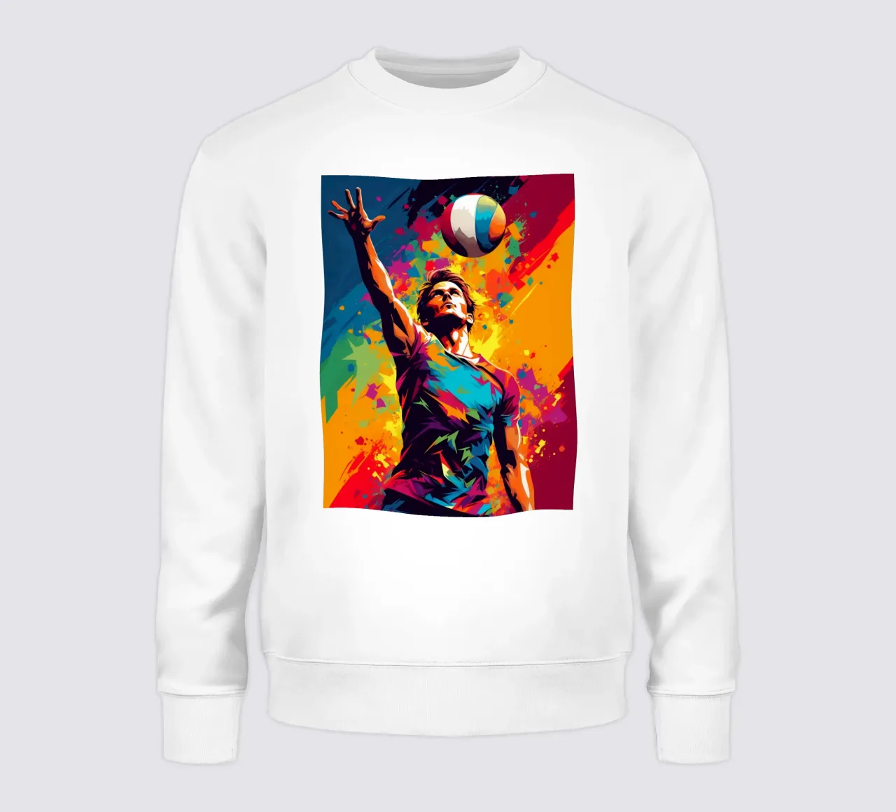 Volleyball Colorful 3 felpa da Mateo