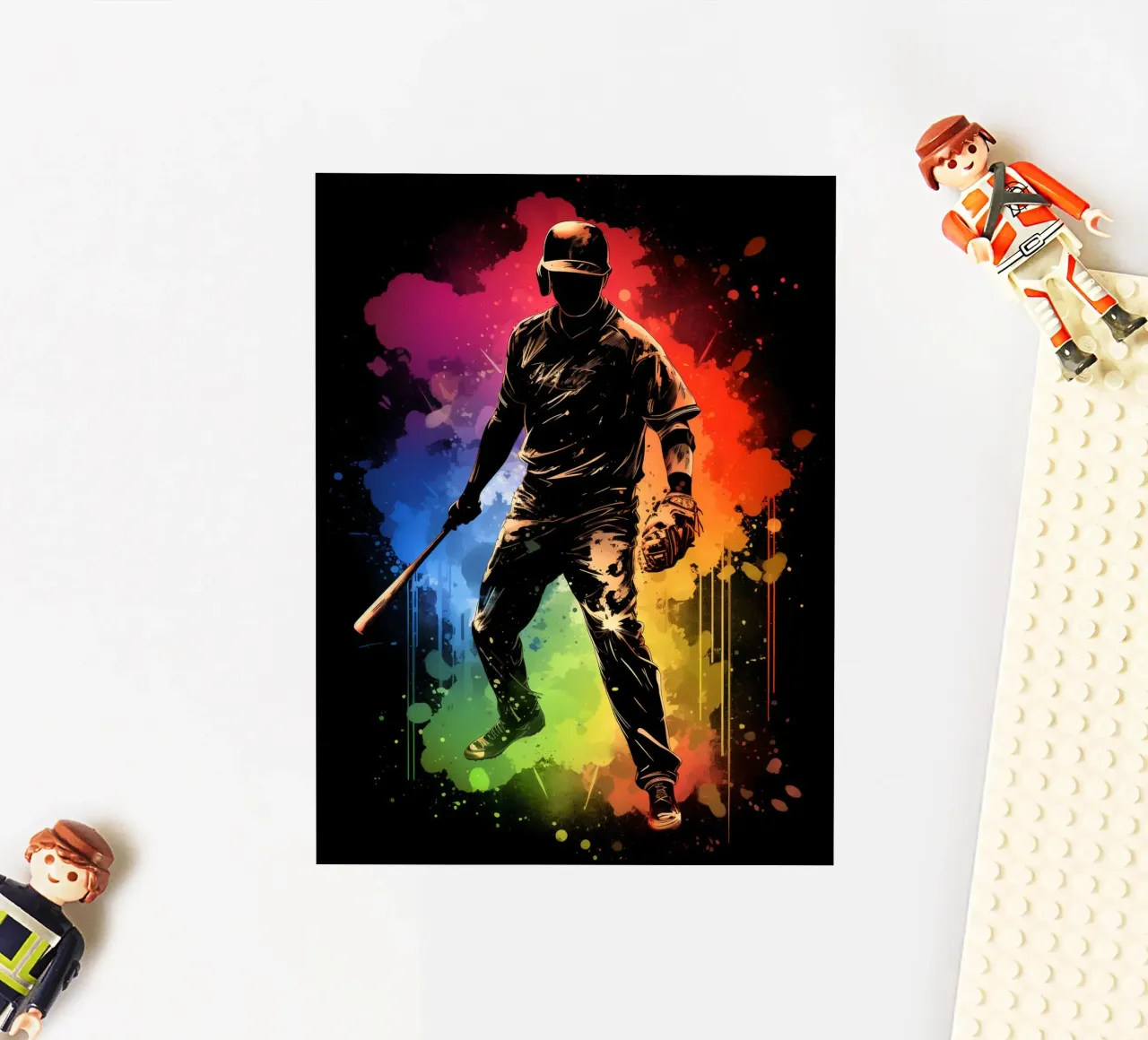 Baseball Colorful sticker by Mateo