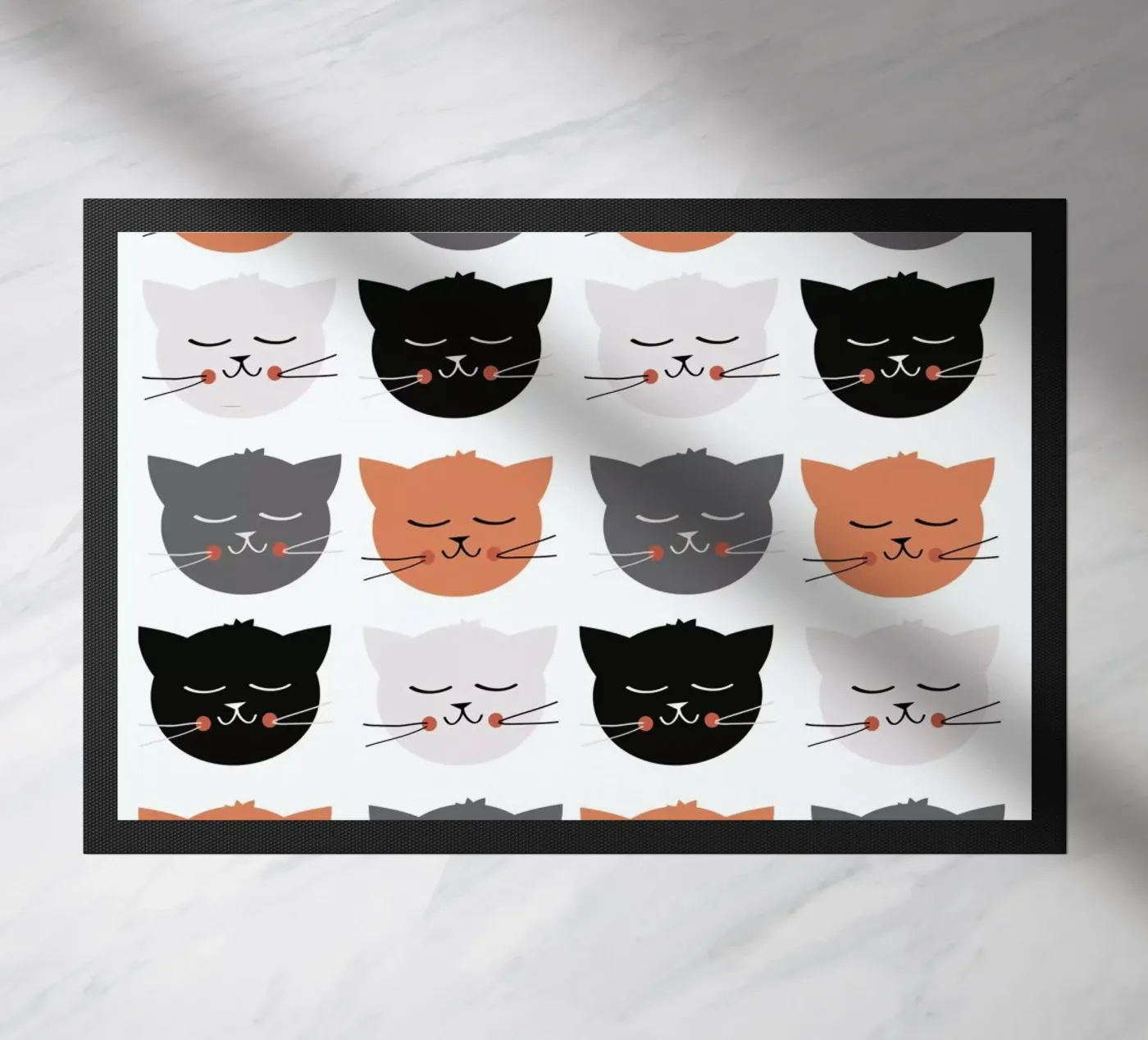 Cat Madness doormat by Karin Bijlsma