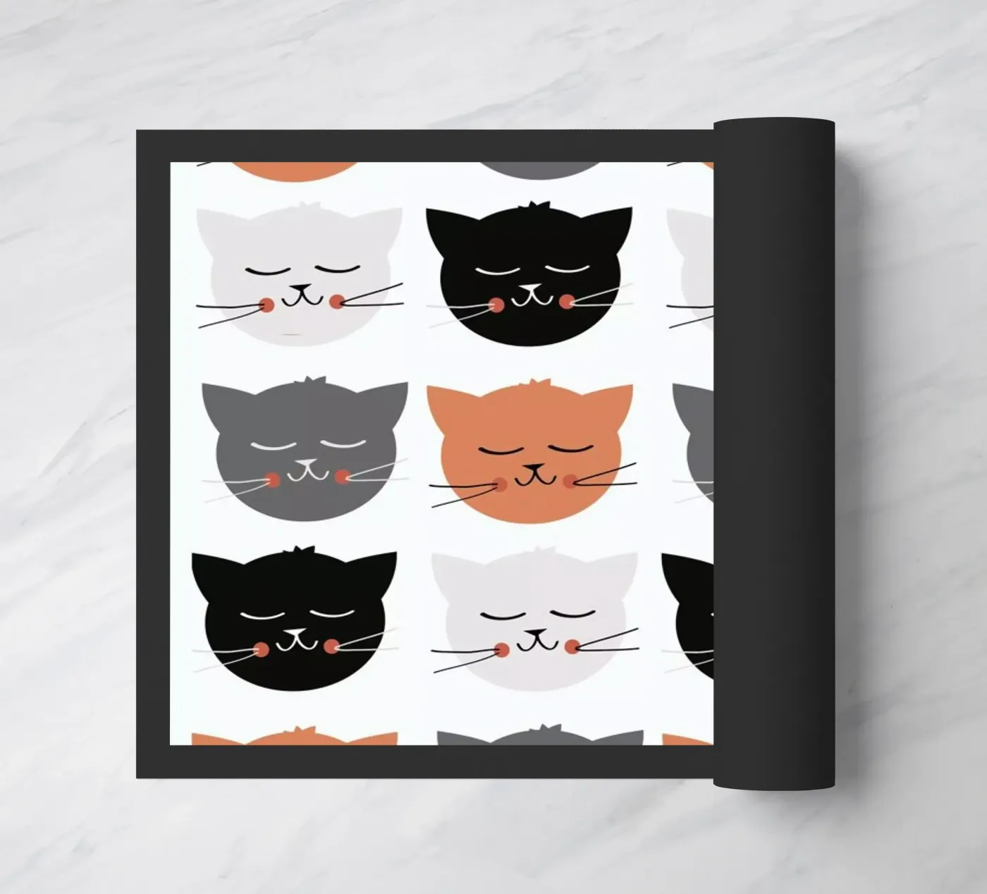 Cat Madness doormat by Karin Bijlsma