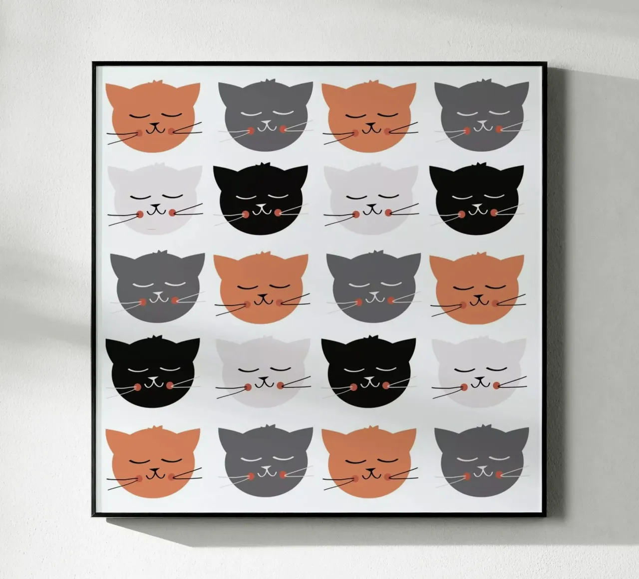 Cat Madness plexiglass da Karin Bijlsma