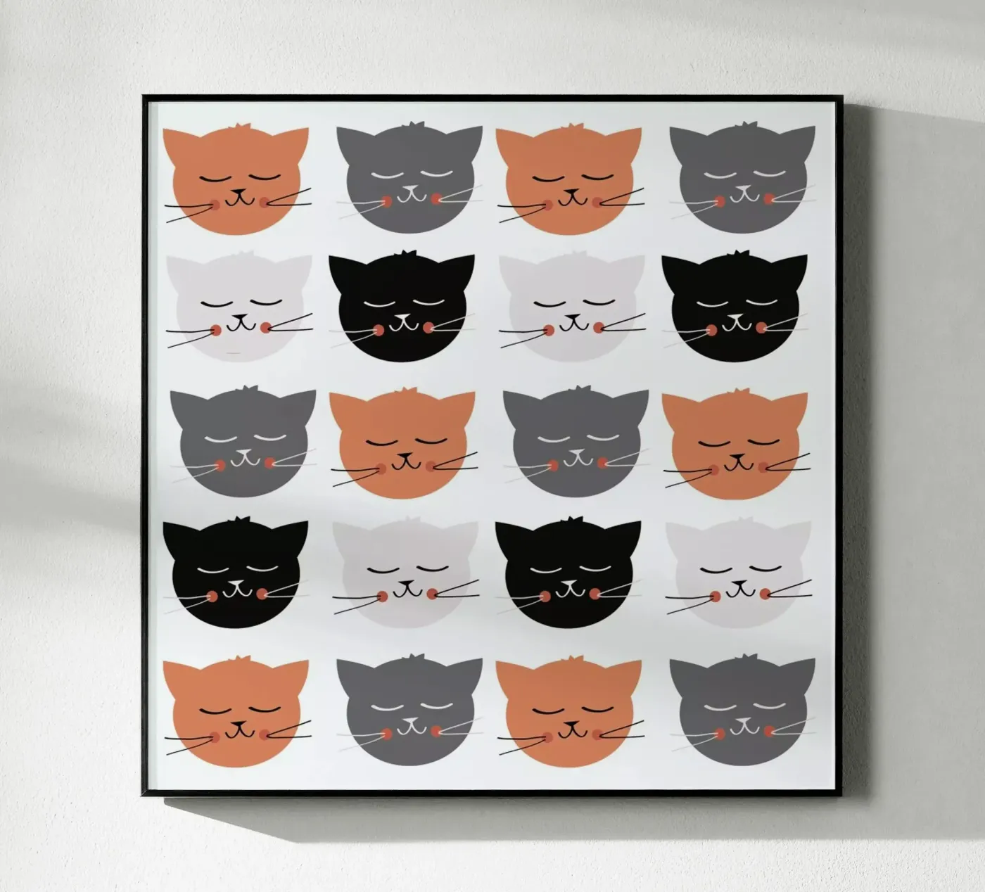 Cat Madness plexiglass da Karin Bijlsma