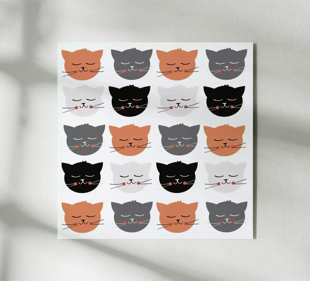 Cat Madness plexiglass da Karin Bijlsma