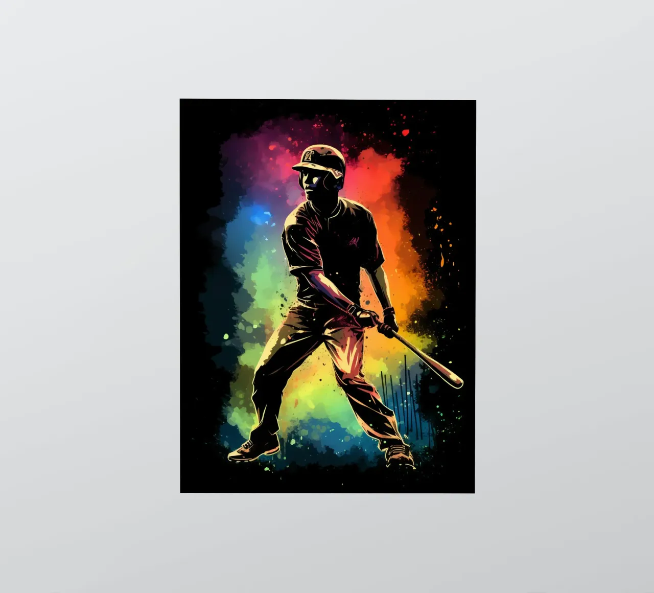 Baseball Colorful 3 sticker by Mateo