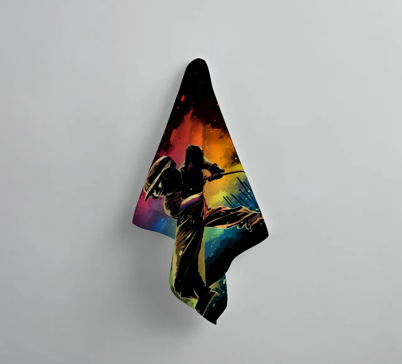 Baseball Colorful 3 towel by Mateo