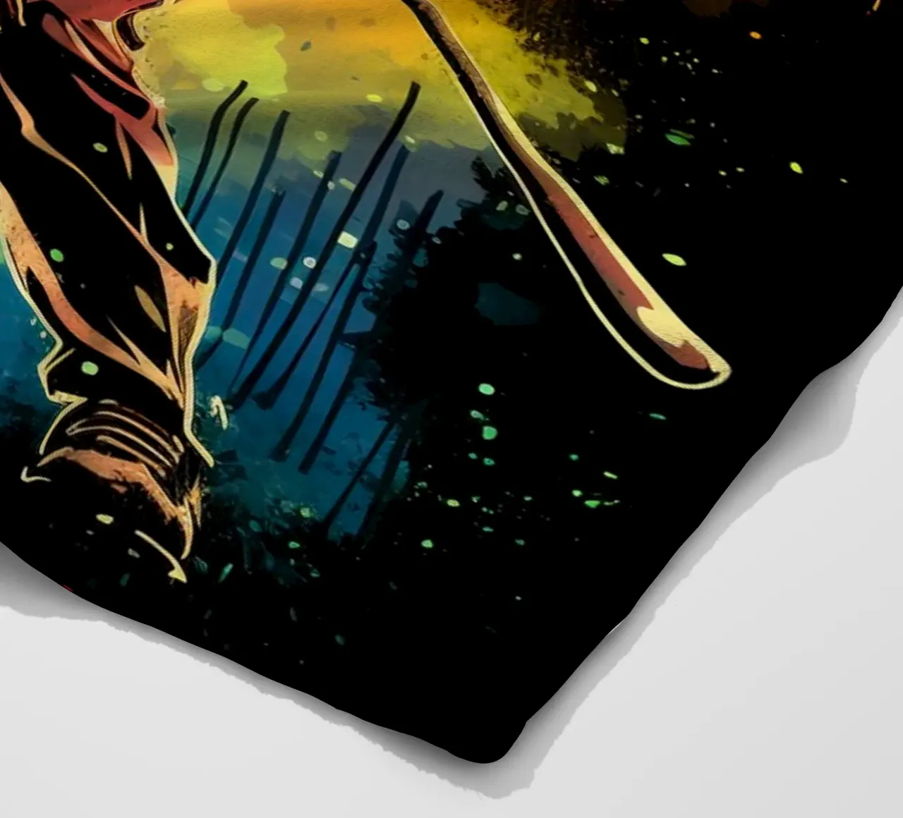Baseball Colorful 3 fleece blanket by Mateo