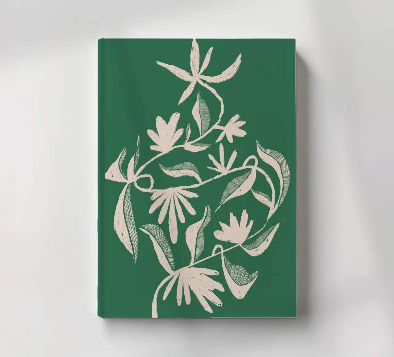 Green Botanics notebook by ni-ja artboutique