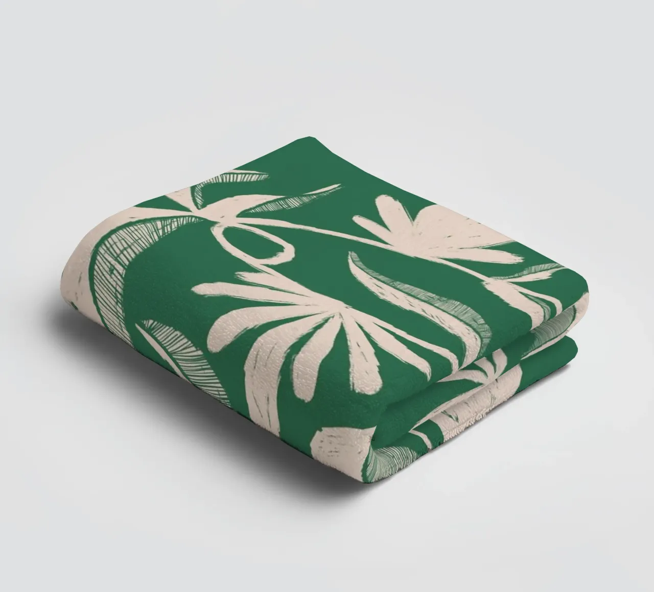 Green Botanics asciugamano da bagno da ni-ja artboutique